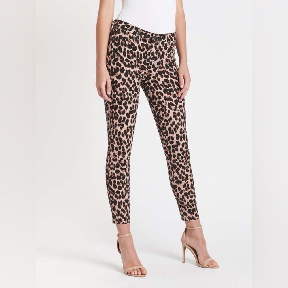 PAIGE Leopard Print verdugo Ankle Pants size 29 jeans